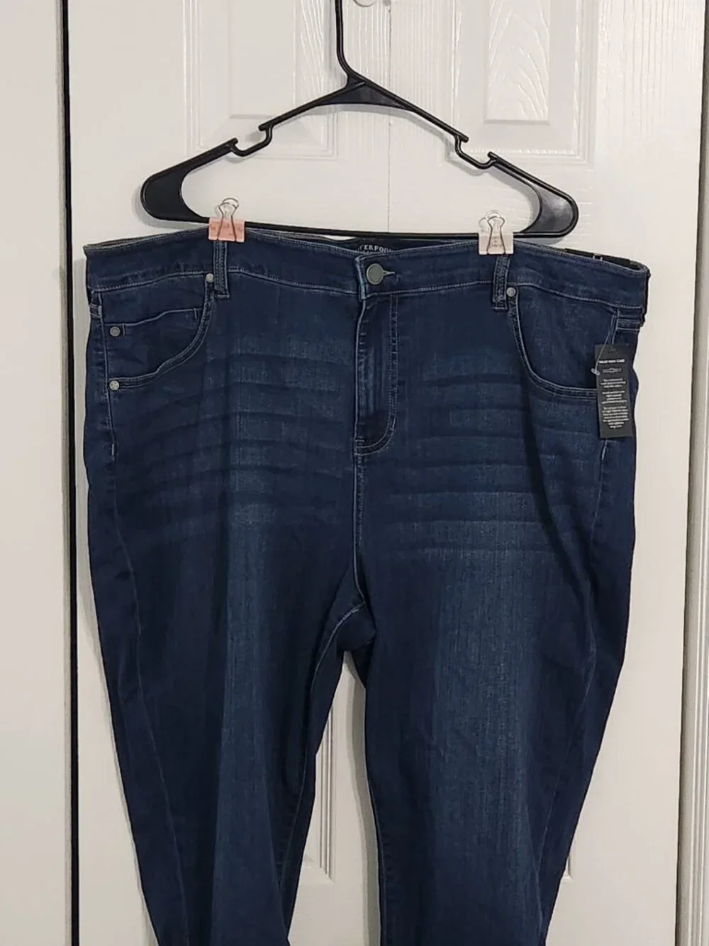 Liverpool Eco Abby Hi-Rise Skinny Ankle Jeans Plus Size 24W Dark Wash NWT